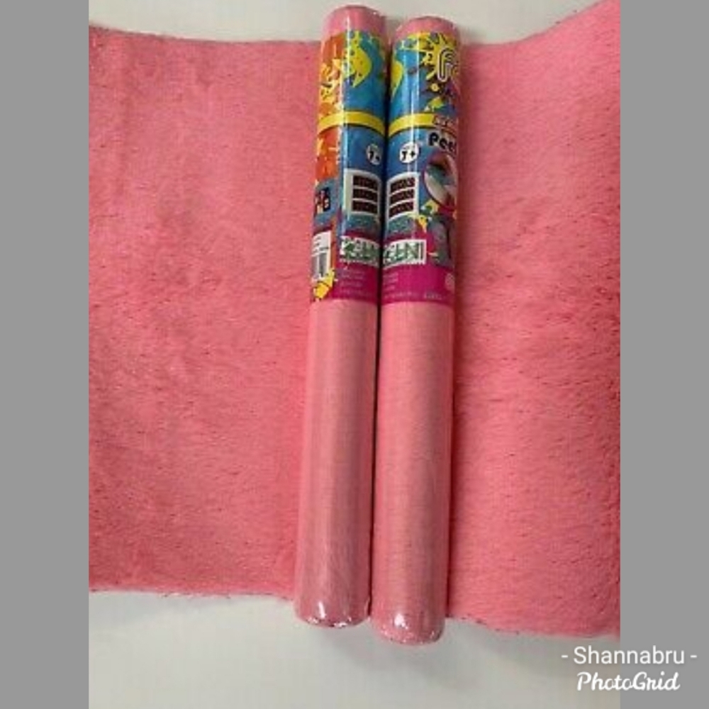 Fab Fur self adhesive faux fur PINK (free roll!)